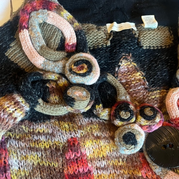 Vintage Anthropologie sweater coat - Picture 3 of 16